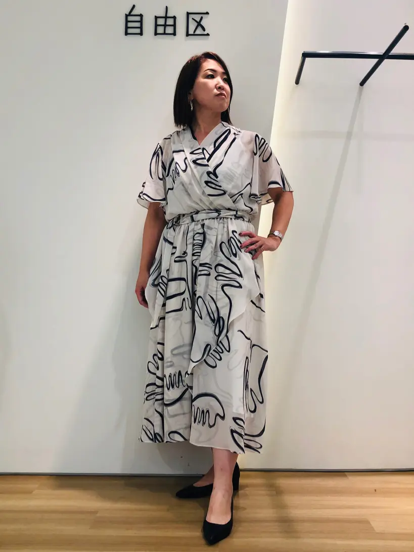 自由区 上島 コーディネート画像