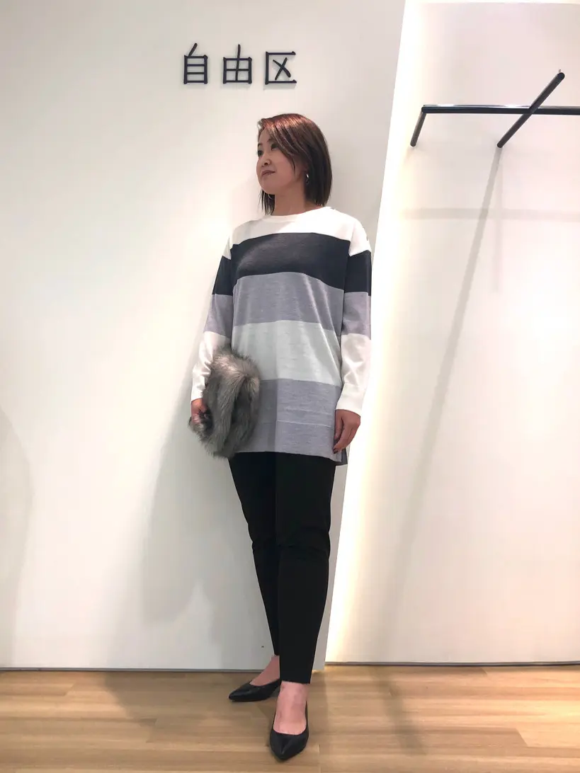 自由区 上島 コーディネート画像