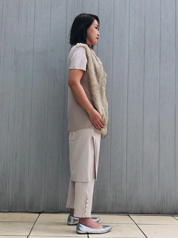 自由区 上島 コーディネート画像