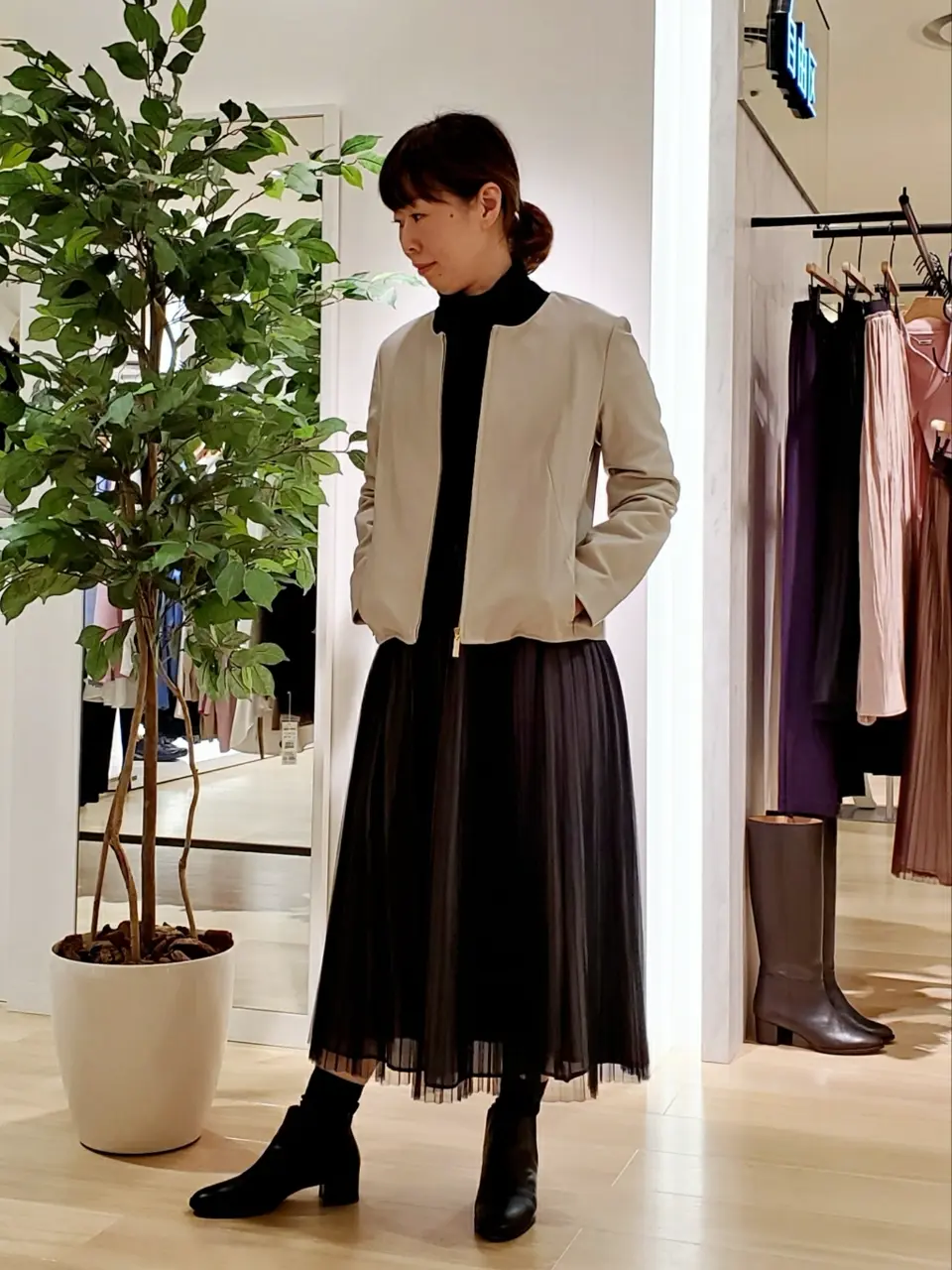 自由区 田辺 コーディネート画像