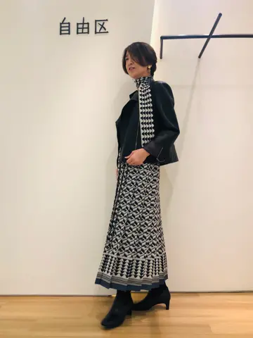 自由区 浅野 コーディネート画像