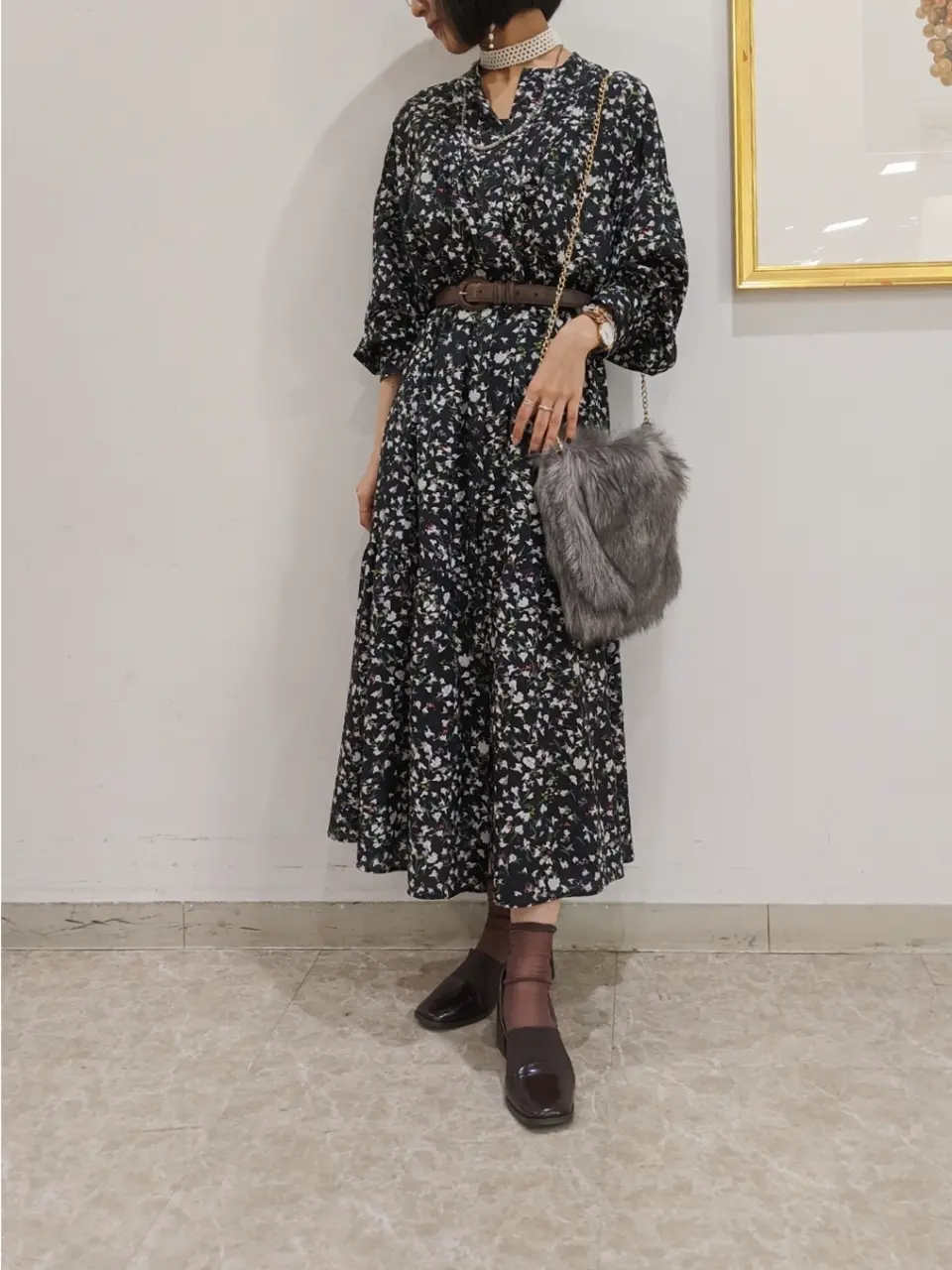 自由区 スタッフ コーディネート画像