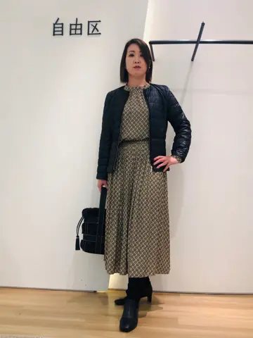 自由区 上島 コーディネート画像