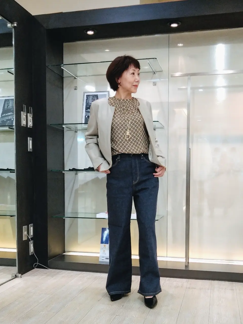 自由区 鶴田 コーディネート画像