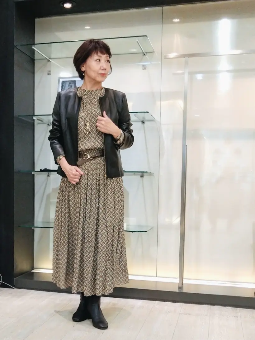 自由区 鶴田 コーディネート画像