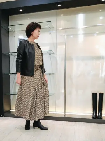 自由区 鶴田 コーディネート画像