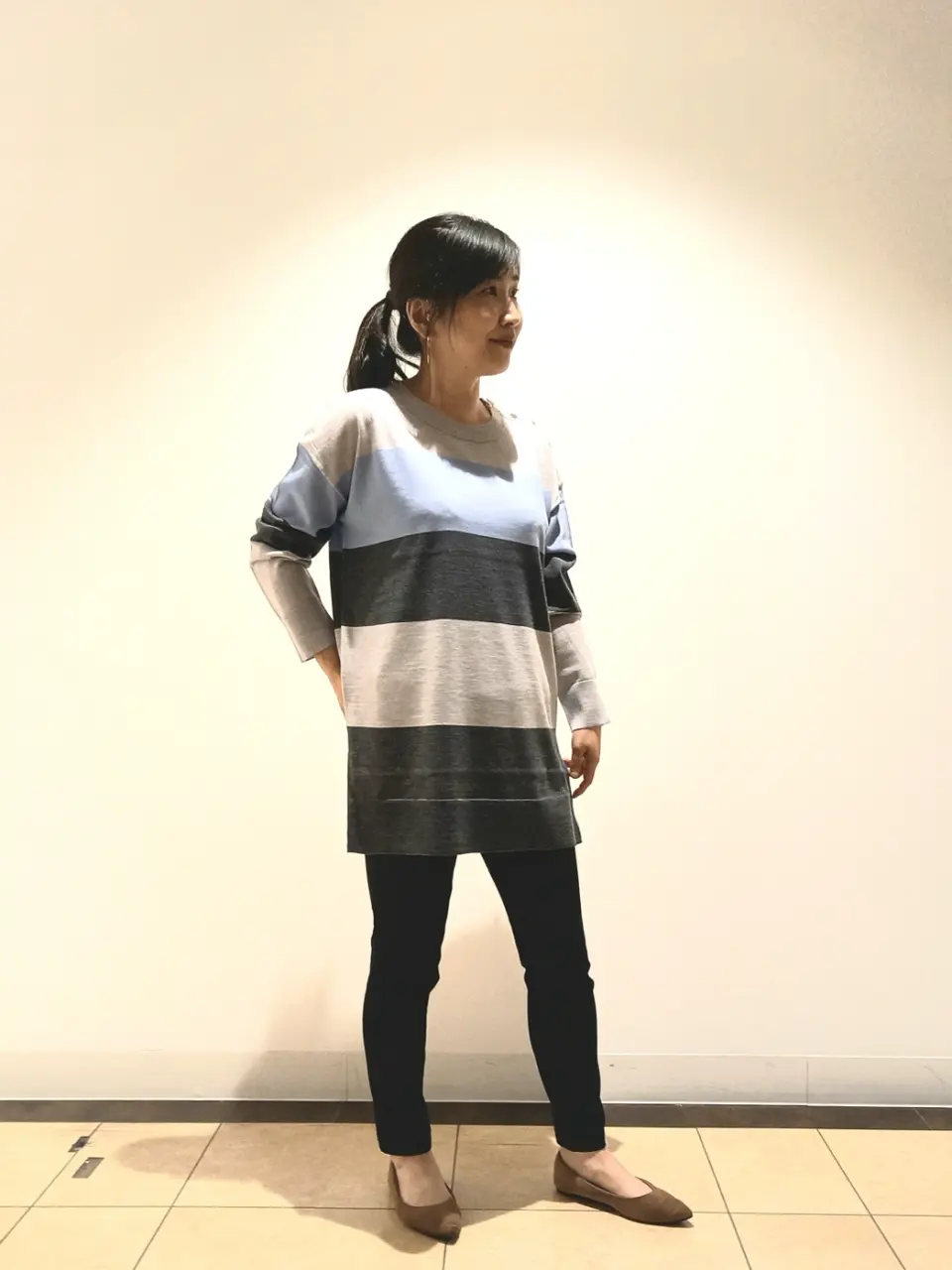 自由区 中川 コーディネート画像