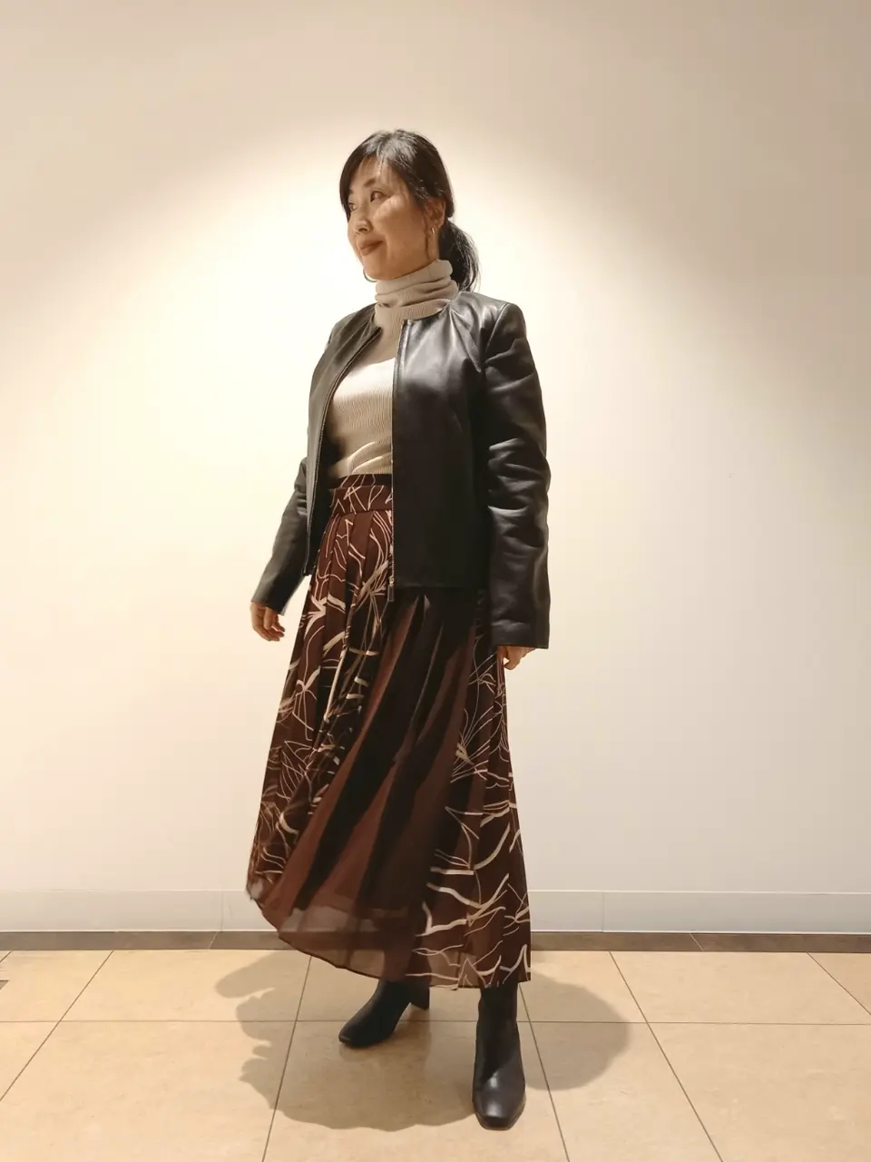 自由区 中川 コーディネート画像