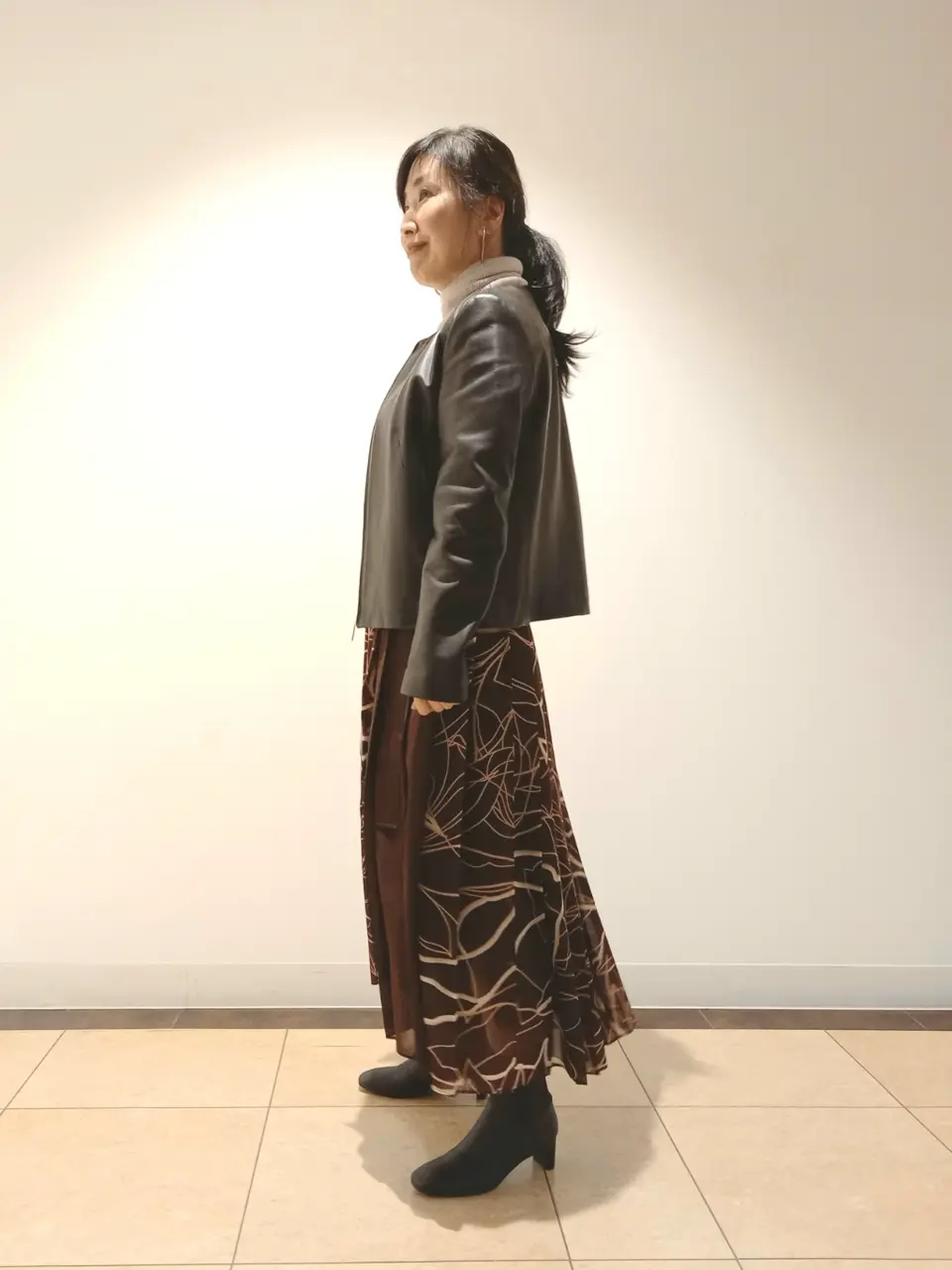 自由区 中川 コーディネート画像