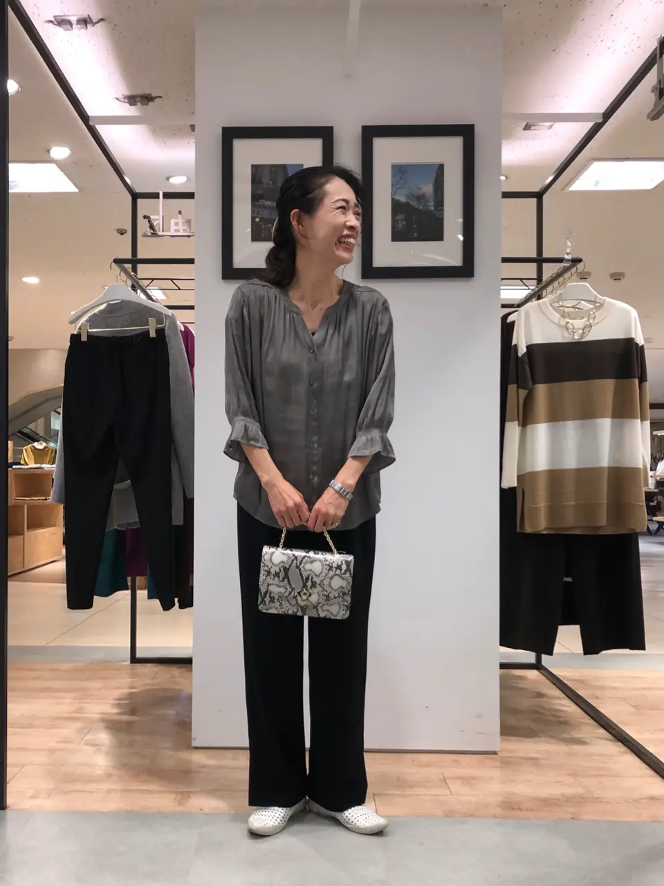 自由区 中尾 コーディネート画像