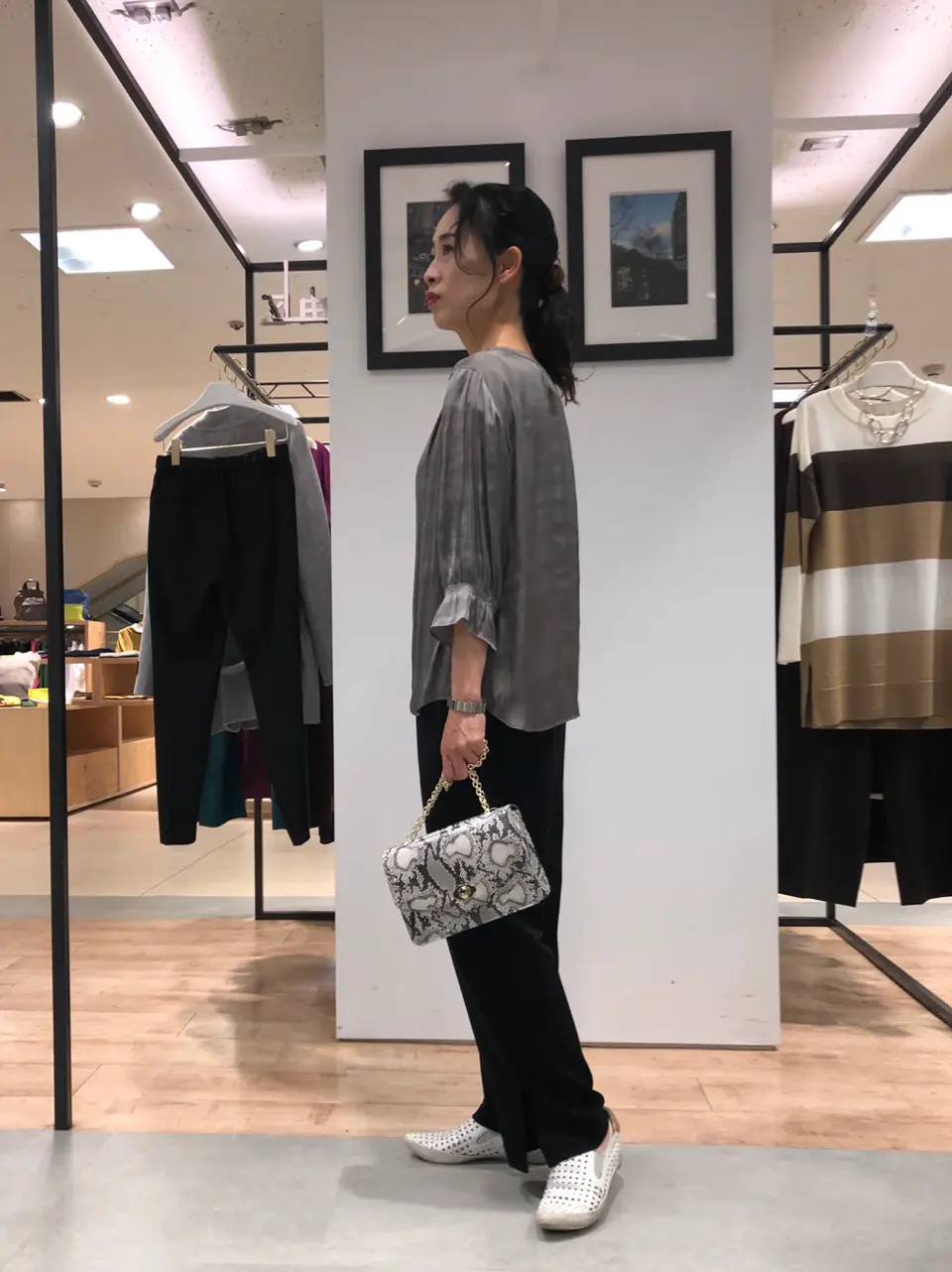 自由区 中尾 コーディネート画像