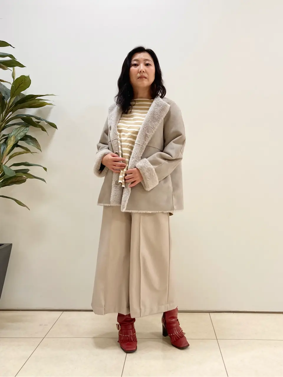 自由区 土居 コーディネート画像