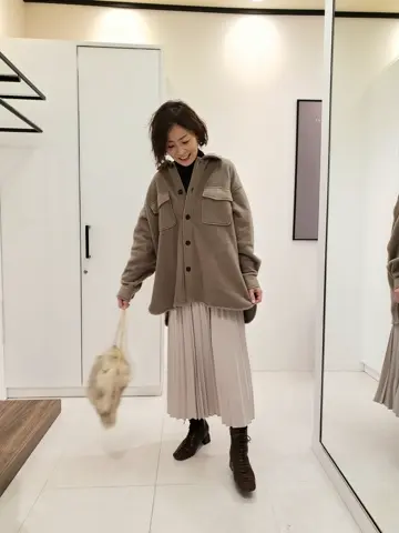 自由区 maruri コーディネート画像