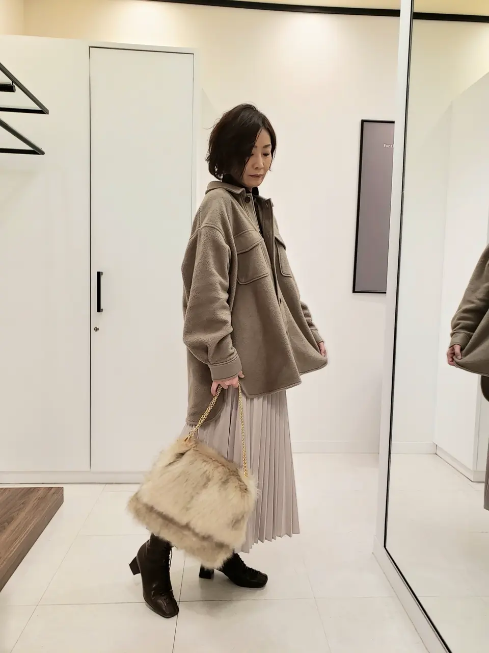 自由区 maruri コーディネート画像