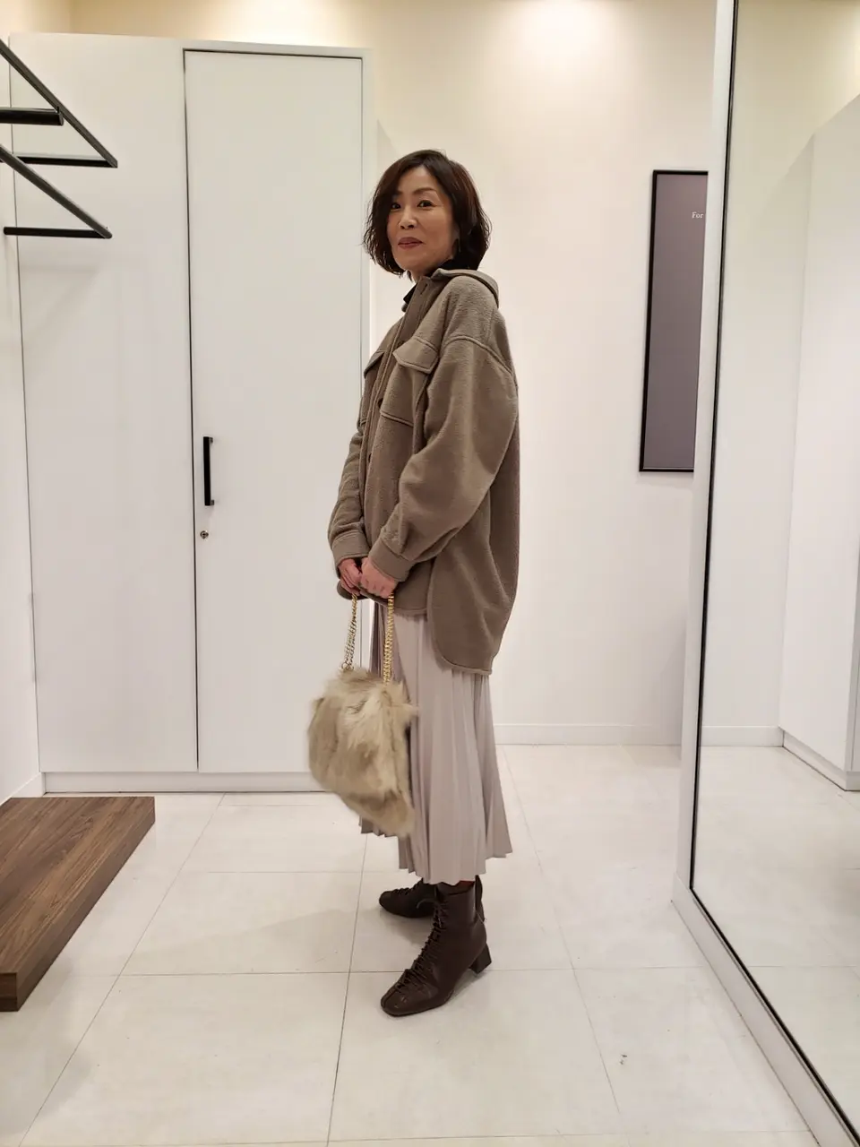 自由区 maruri コーディネート画像