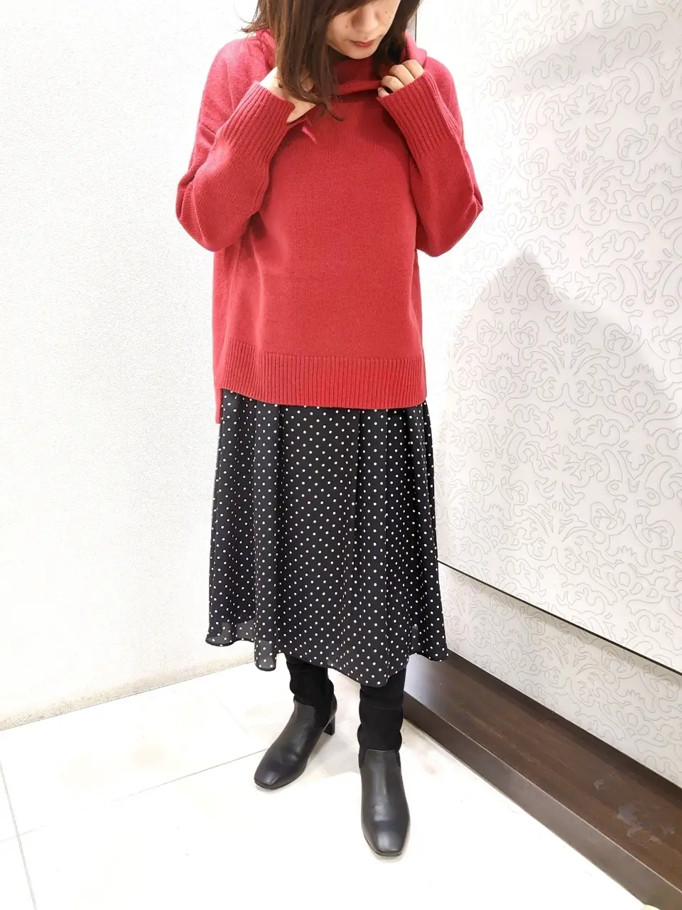 自由区 丸山 コーディネート画像