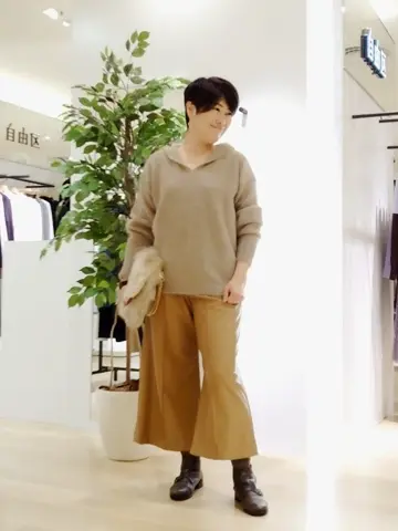 自由区 田中 コーディネート画像