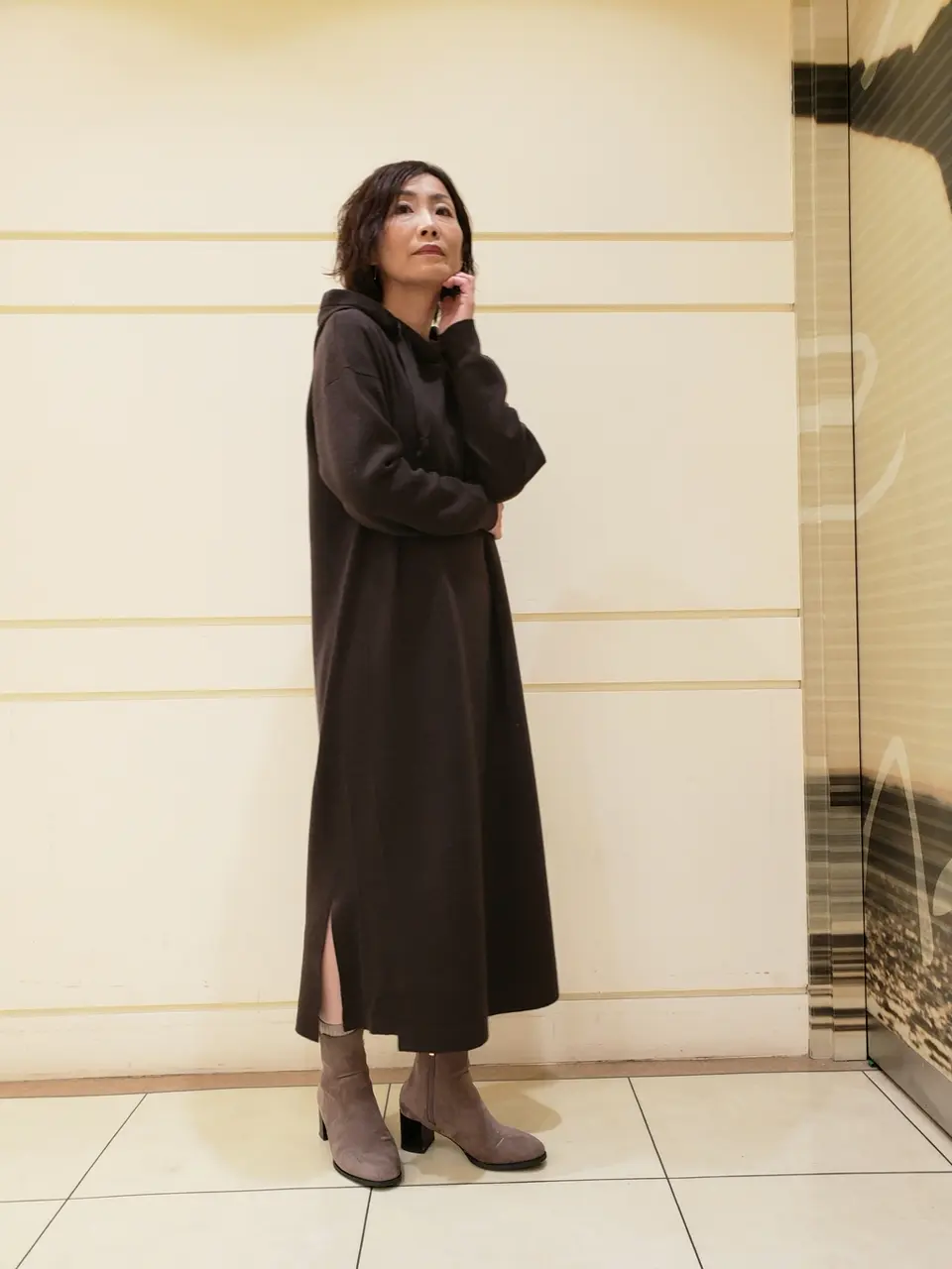 自由区 maruri コーディネート画像