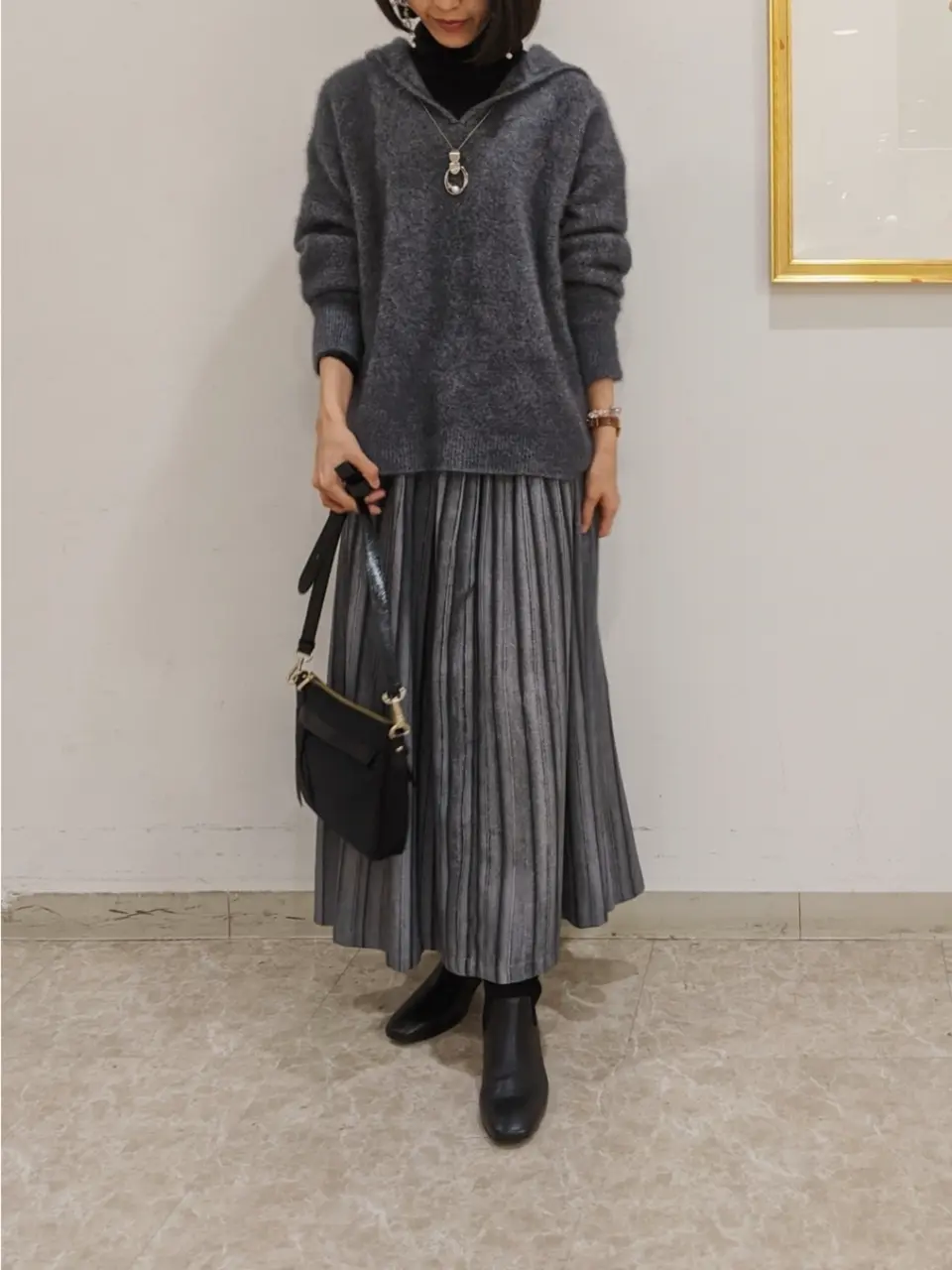 自由区 スタッフ コーディネート画像