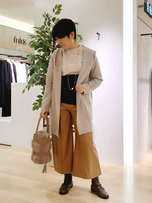 自由区 田中 コーディネート画像