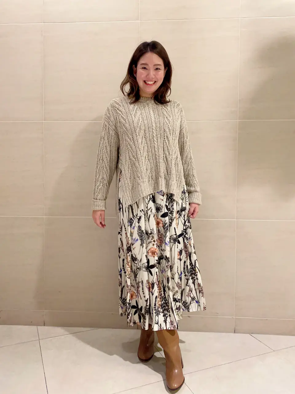 自由区 桑原 コーディネート画像