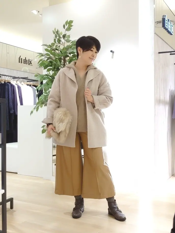 自由区 田中 コーディネート画像