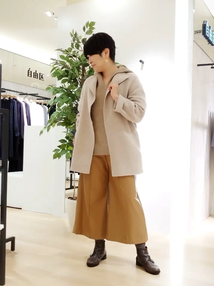 自由区 田中 コーディネート画像