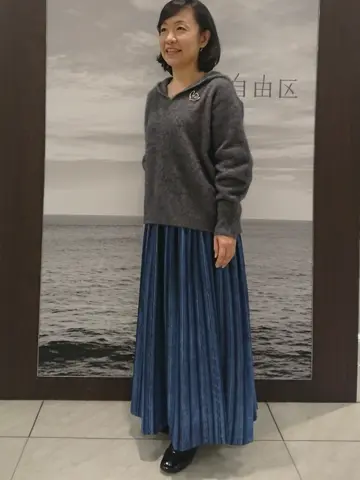 自由区 スタッフ コーディネート画像