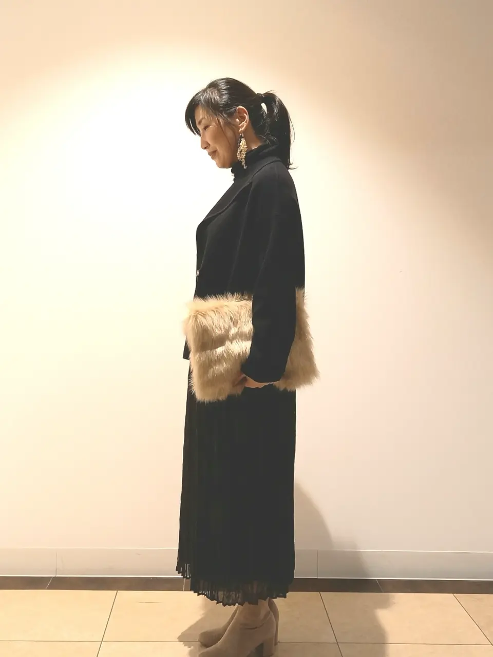 自由区 中川 コーディネート画像