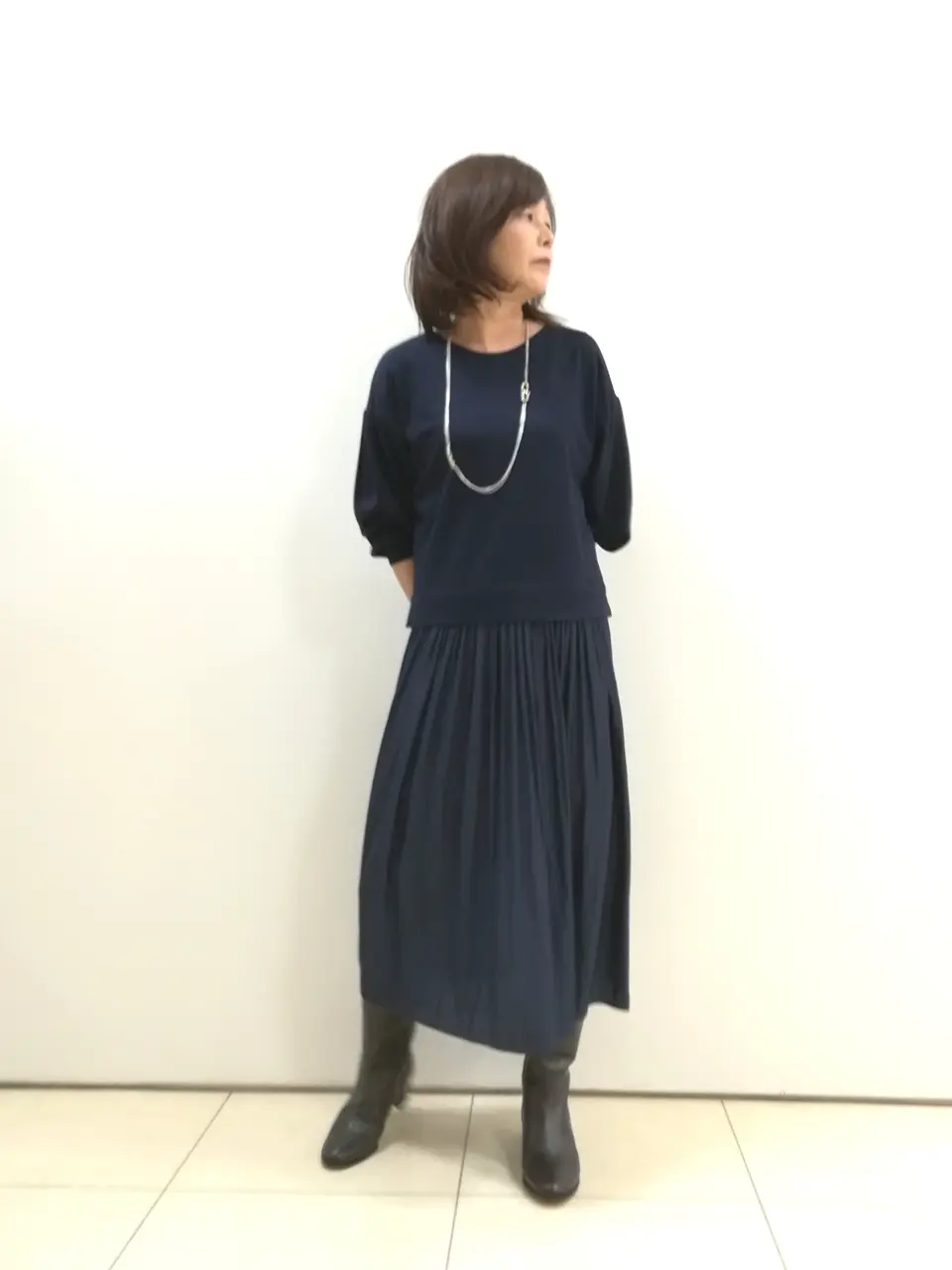 自由区 八木 コーディネート画像