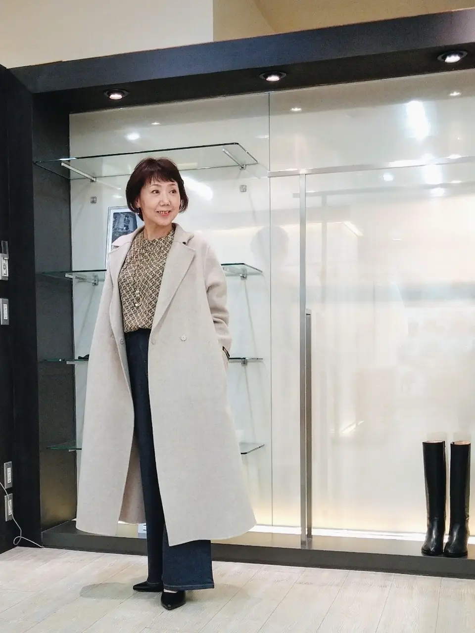 自由区 鶴田 コーディネート画像