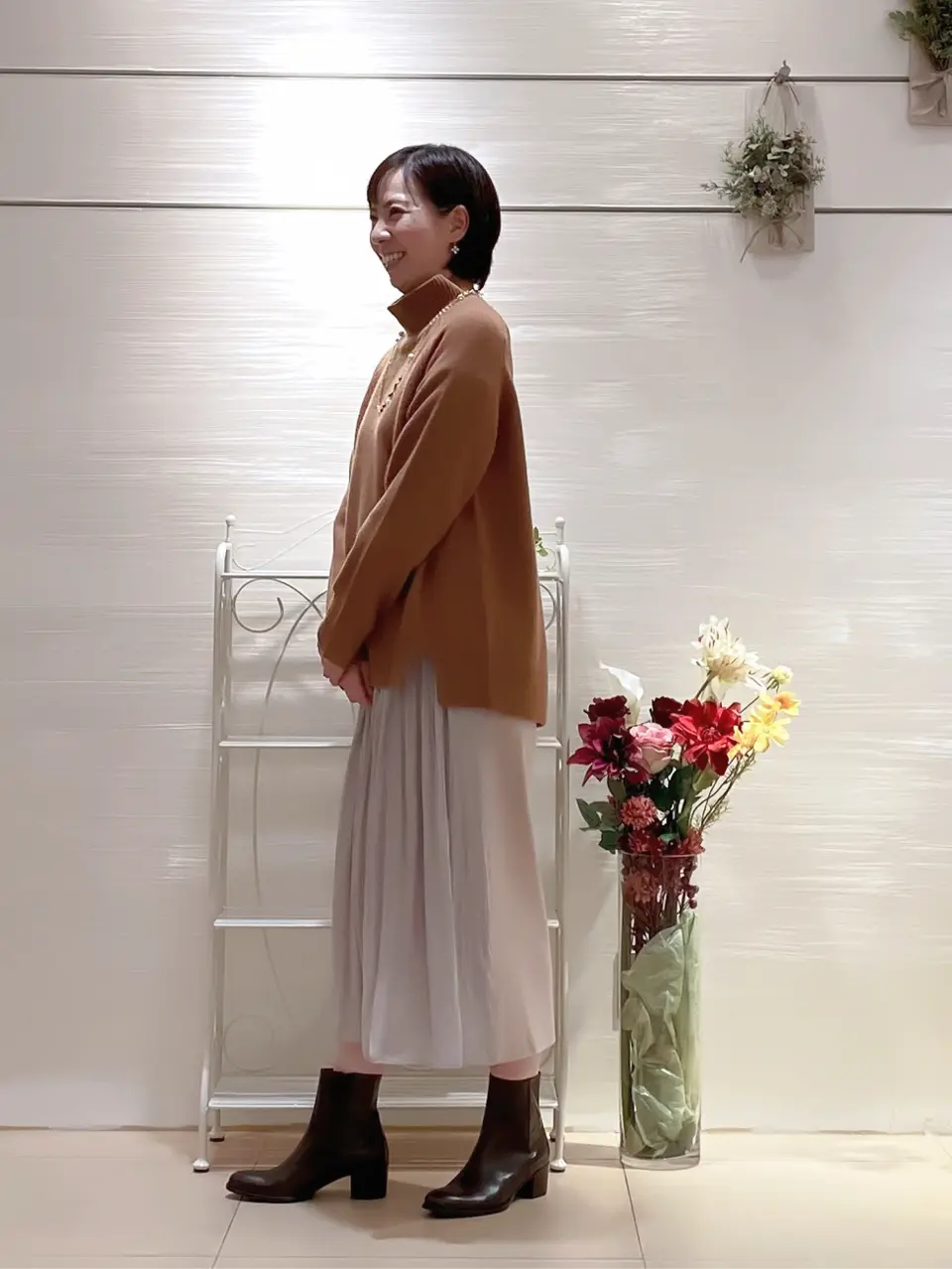 自由区 丸尾 コーディネート画像