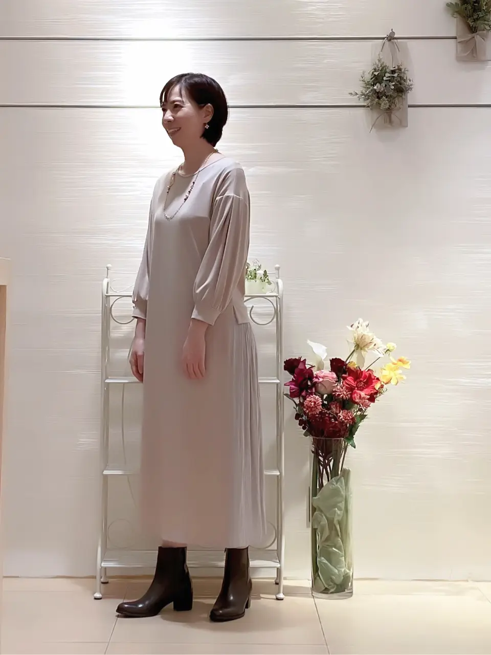 自由区 丸尾 コーディネート画像