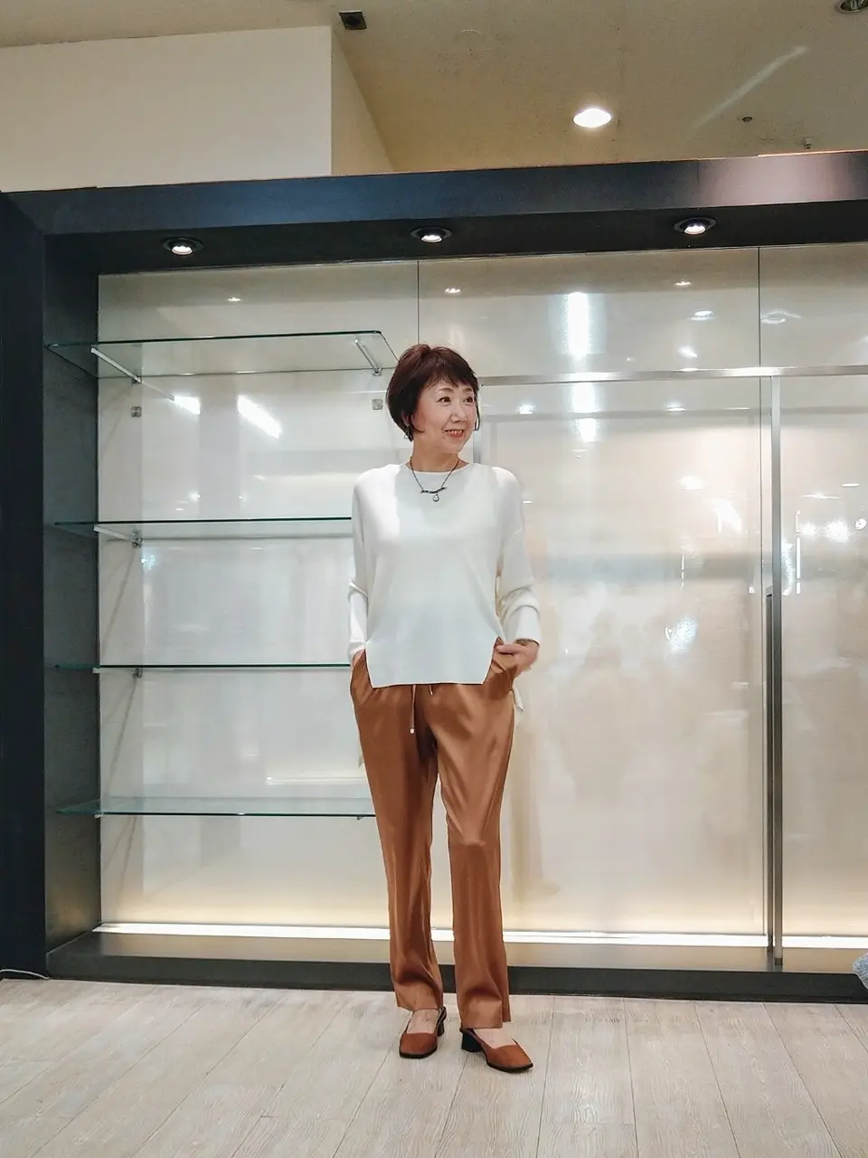 自由区 鶴田 コーディネート画像