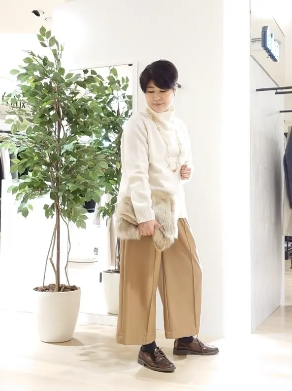 自由区 田中 コーディネート画像