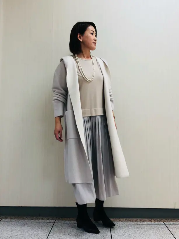 自由区 上島 コーディネート画像