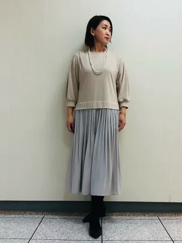 自由区 上島 コーディネート画像