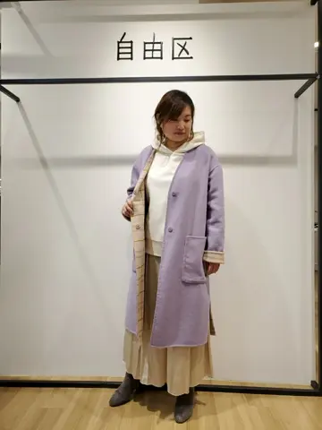 自由区 eri コーディネート画像