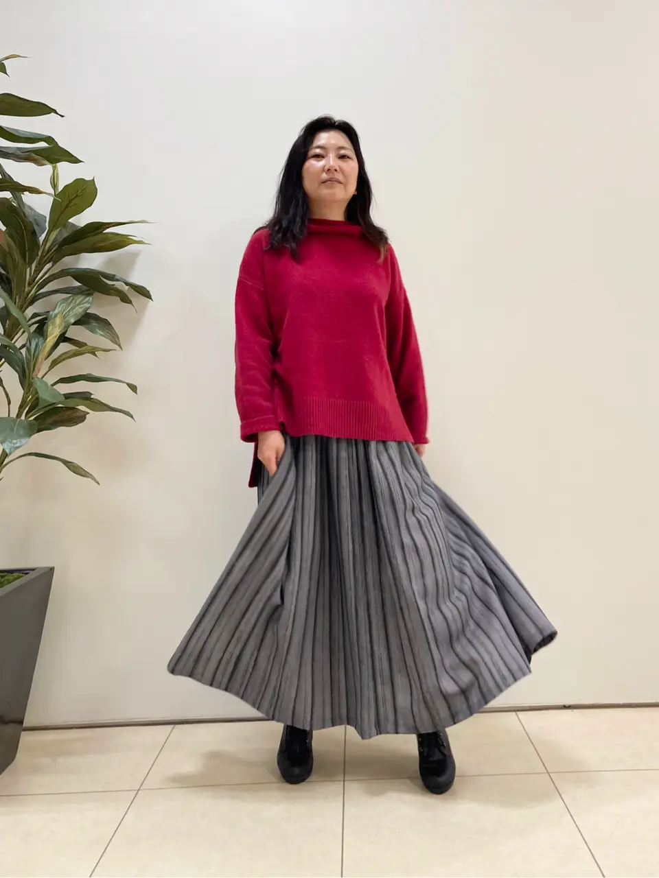 自由区 土居 コーディネート画像