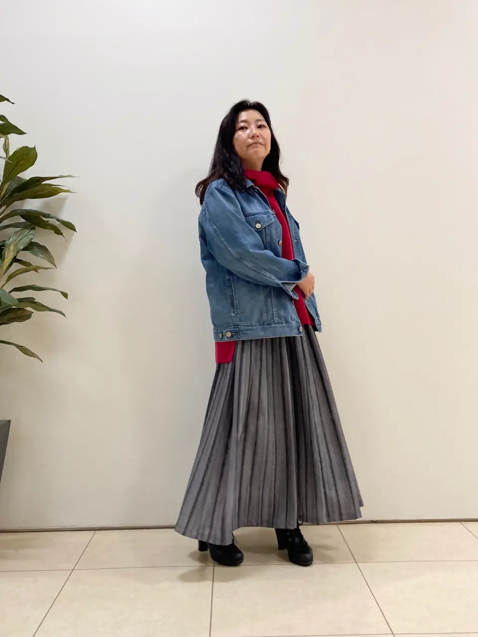 自由区 土居 コーディネート画像