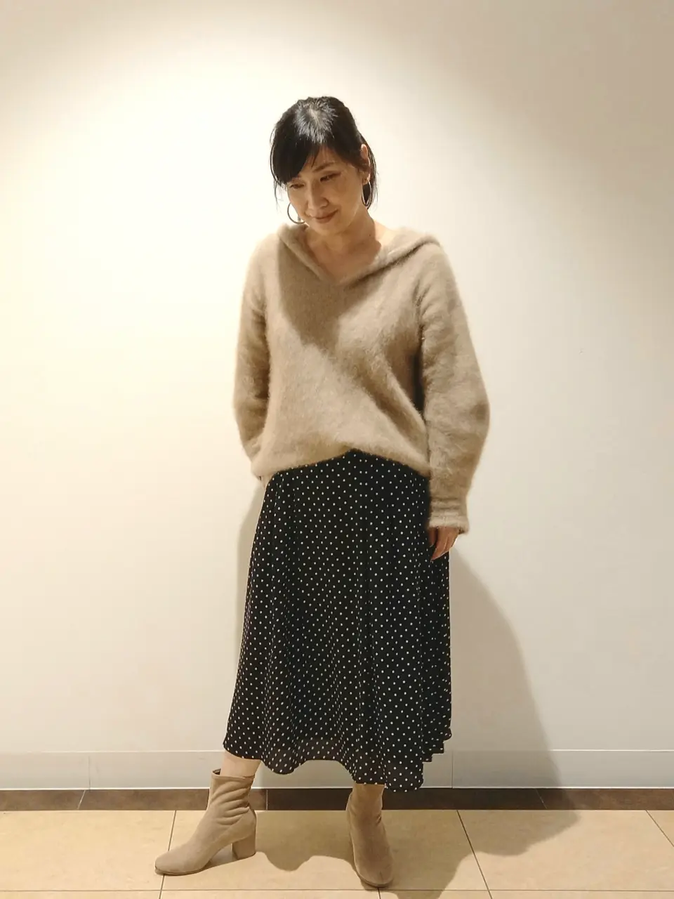 自由区 中川 コーディネート画像