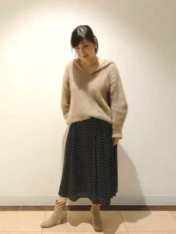 自由区 中川 コーディネート画像