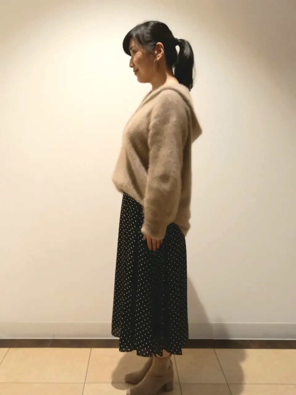 自由区 中川 コーディネート画像