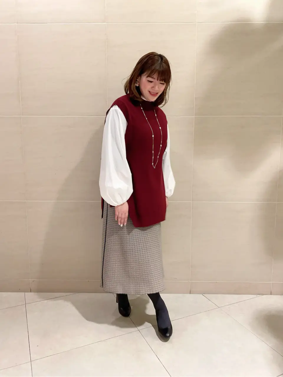 自由区 うめだ コーディネート画像