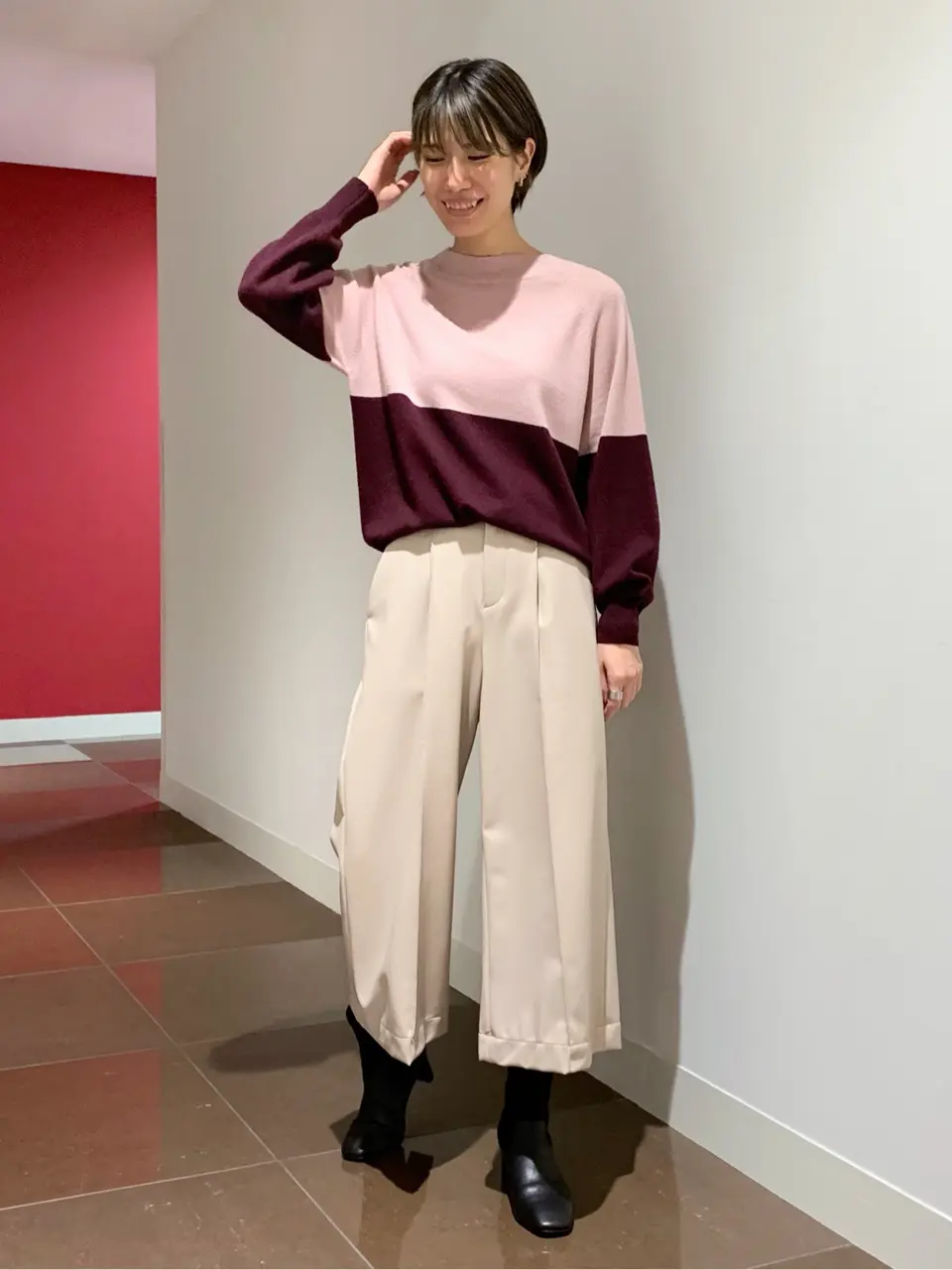 自由区 河野 コーディネート画像