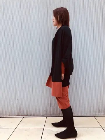 自由区 上島 コーディネート画像