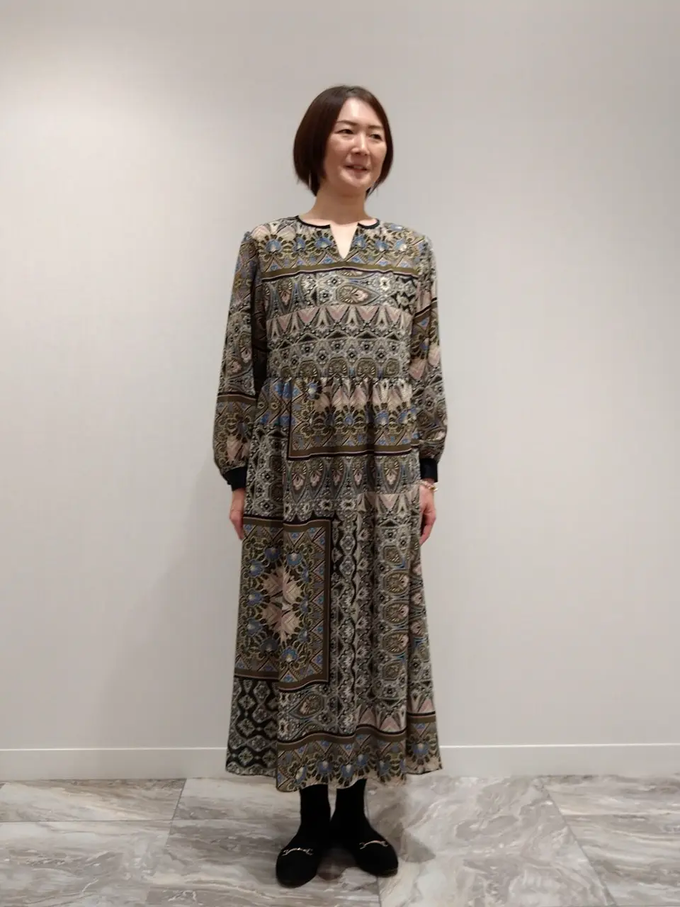 自由区 奥山 コーディネート画像