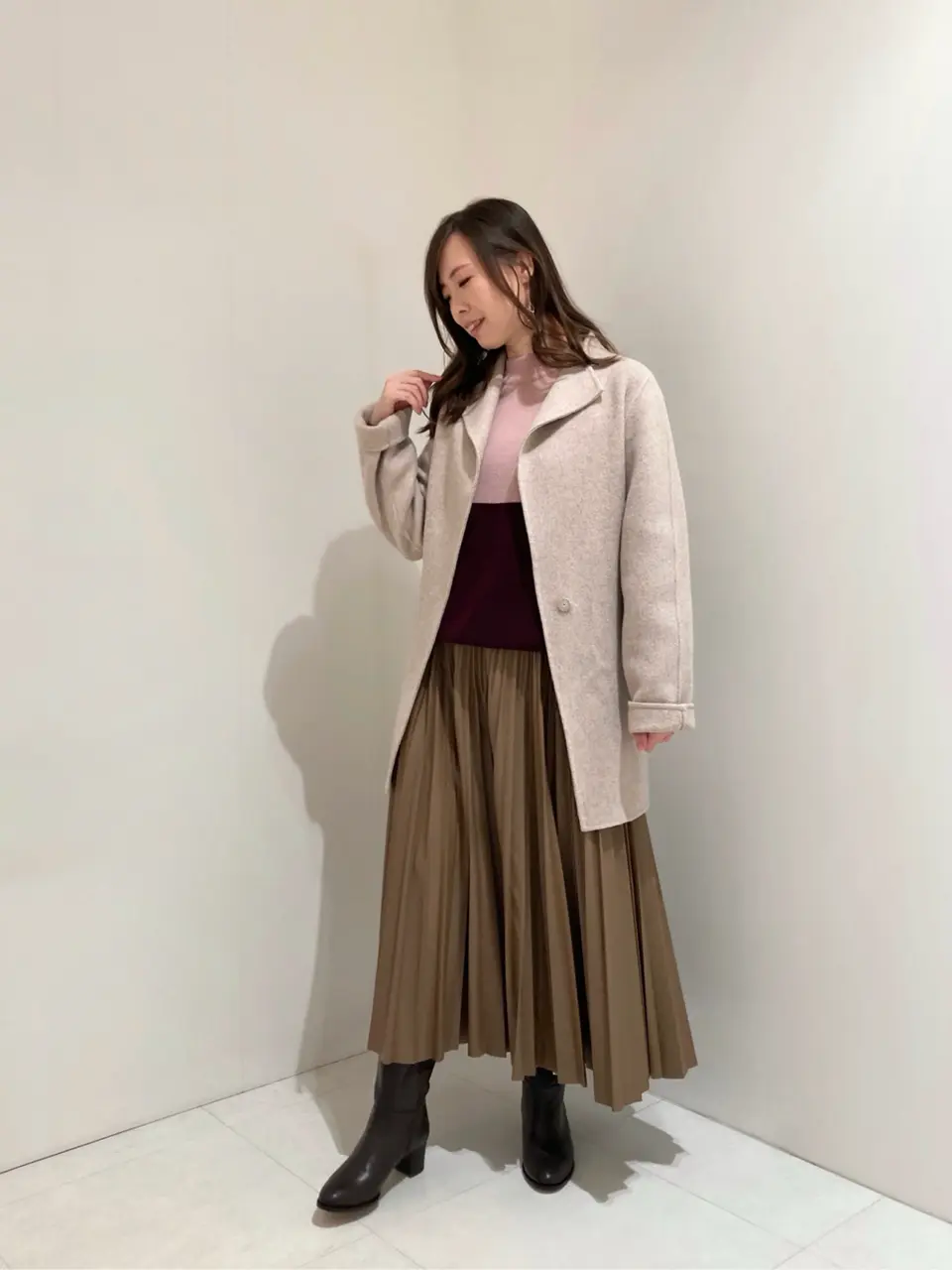  檀 コーディネート画像