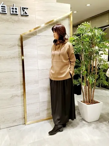 自由区 竹増 コーディネート画像