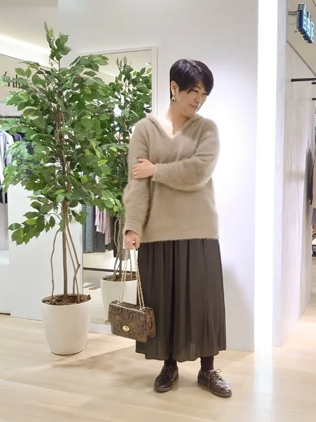 自由区 田中 コーディネート画像